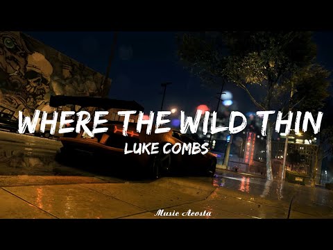 Luke Combs - Where The Wild Things Are (Lyrics)   || Music Acosta