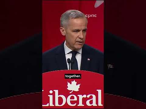 First speech of Mark Carney as Liberal leader #cdnpoli