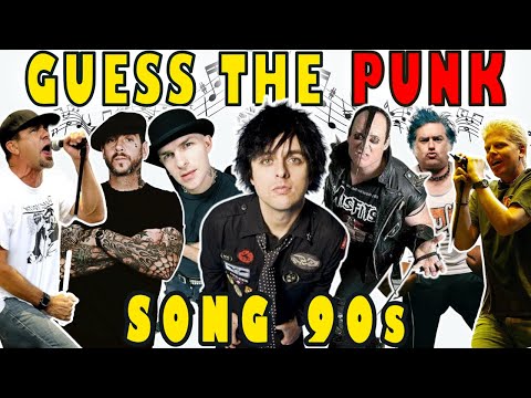 Guess The 90s Punk Songs 🎶 Punk Music Quiz