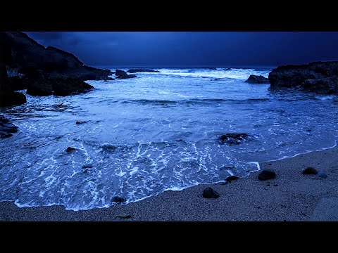 Distant Waves Crashing Against Reef, Soft Ocean Sounds from Ingrina Beach