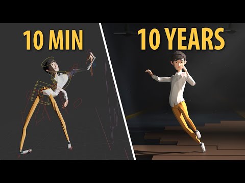 10 Minutes vs. 10 Years of Animation