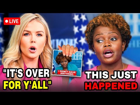 Karoline Leavitt DESTROYS the Media – Exposes Karine Jean-Pierre On LIVE TV!