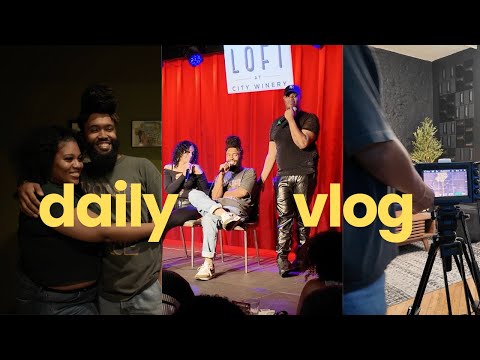 NYC Vlog : Closing The Studio And Going To A Live Podcast