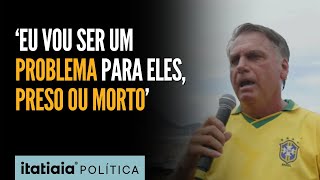 BOLSONARO FALA SOBRE ANISTIA, CONGRESSO E TSE EM ATO EM COPACABANA