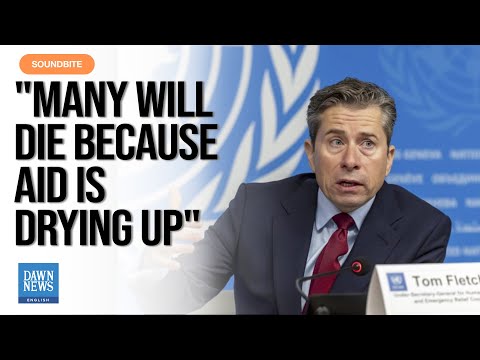 UN Official Warns Humanitarian System At Breaking Point As Funding Cuts Force Life-Or-Death Choices