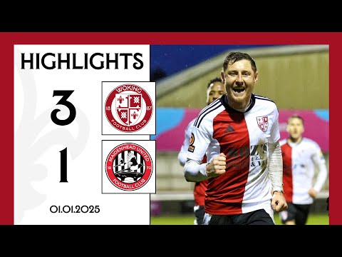 Woking 3-1 Maidenhead United | Match Highlights