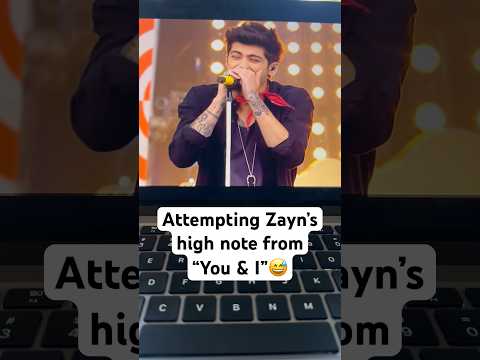 How did I do? #singingchallenge #onedirection #zayn #youandi #singing #vocals