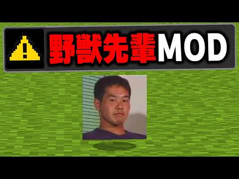 マイクラの謎に包まれた"野獣先輩MOD"を実際にプレイしてみたらヤバすぎたｗｗｗ【まいくら・マインクラフト】【真夏の夜の淫夢】