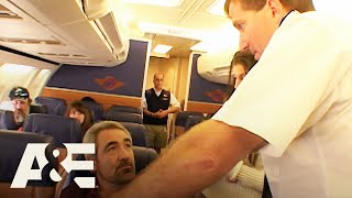 Man Escorted Away By POLICE After Refusing To Turn Off His Cellphone | Airline | A&E