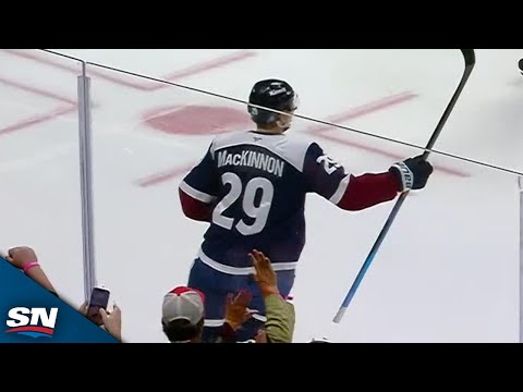 Nathan MacKinnon Picks Up 1,000th Career Point With Assist On Artturi Lehkonen goal