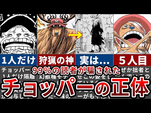 【ワンピース1128話】チョッパーが隔離されてた理由気づいた？チョッパーの悪魔の実のモデルと正体がついに判明【ゆっくり解説】