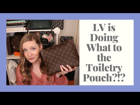 LV is Doing What to the Toiletry Pouch?!? Toiletry on a Chain