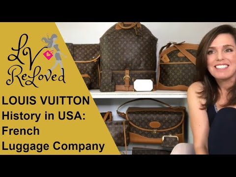 Louis Vuitton The French Luggage Company, Vintage LV ReLoved Collection