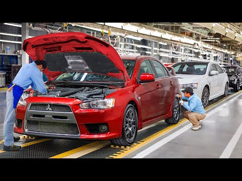 How The Legendary Mitsubishi Lancer Evolution Is Produced From Scratch