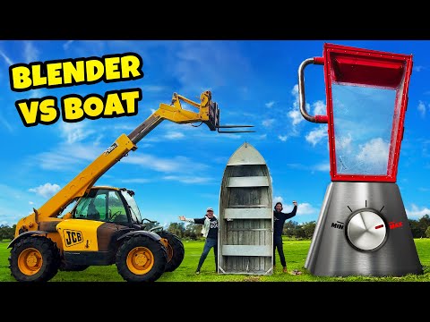 Most blenders can't blend boats...