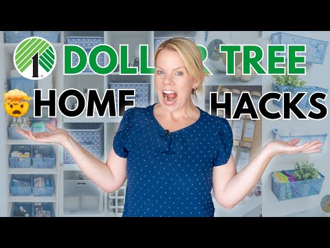 Dollar Tree Organization for EVERY ROOM 🤯 Mind-Blowing Secrets