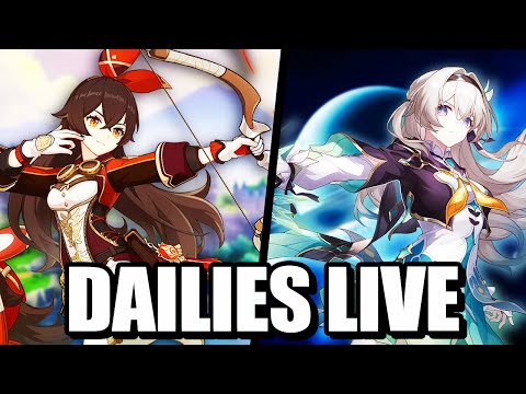 Daily Genshin Impact + Honkai Star Rail Stream!