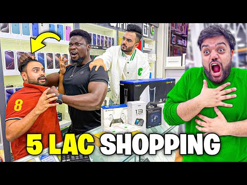 Rs 5 Lakh Shopping in Dubai (Gone Wrong) 😱 | Dukan Mein Larai Ho Gai 😡