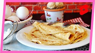 Cómo hacer CREPES FÁCILES para 1 Persona 🥞 3 Ingredientes #shorts