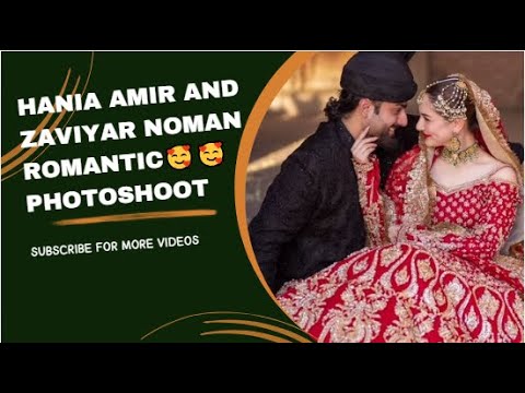 Hania amir and Zaviyar noman full wedding photoshoot ❤️😘|hania amir|kabhi mai kabhi tum drama|viral