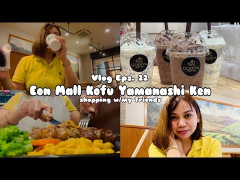 Shopping at Aeonmall Kofu Showa Yamanashi Ken Japan• Vlog Eps. 22