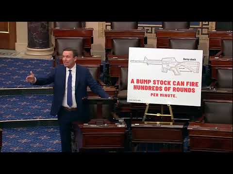 Senator Murphy Delivers Floor Remarks After the Senate Fails to Pass a Ban on Bump Stocks