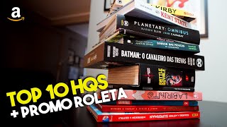 TOP 9 QUADRINHOS AMAZON + ROLETA | Semana do Consumidor