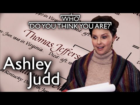 Is Ashley Judd connected to Thomas Jefferson? | Who Do You Think You Are? (U.S.)