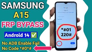 Samsung A15 5G (A156E) Frp Bypass | A15 Frp Android 14 Google Account Remove || New Method 2024