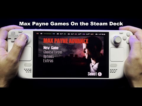 Max Payne Series on the Steam Deck