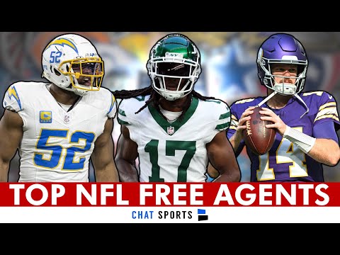 UPDATED Top NFL Free Agents Available In 2025 NFL Free Agency