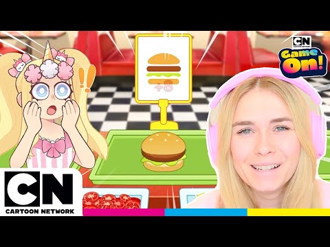 @iamSanna EPIC FAIL in the Gumball's Burger Game on Roblox 🍔 @cartoonnetworkuk | #ad