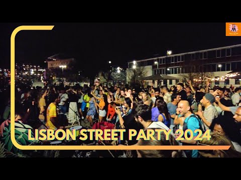 Lisbon Street Party 2024 | Cais Do Sodre | Pink Street | Jardim de Roque Gameiro | Here We Go Walks