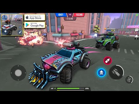 Battle Cars: Ultimate Fast-Paced PvP Arena Showdown!