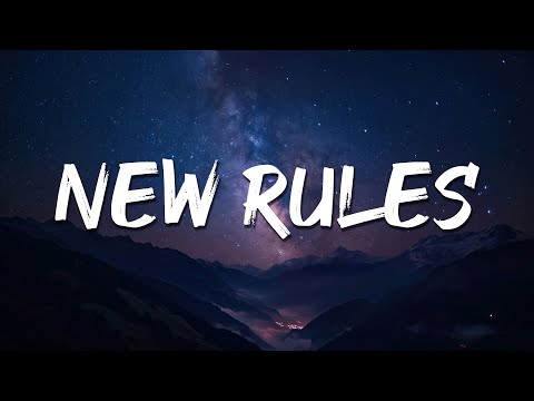 Dua Lipa - New Rules (Lyrics)