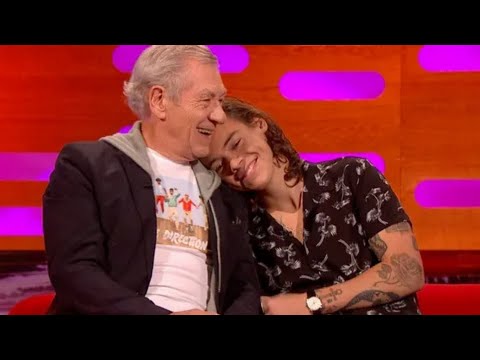 Harry Styles and Ian McKellen Have a Cuddle | The Graham Norton Show