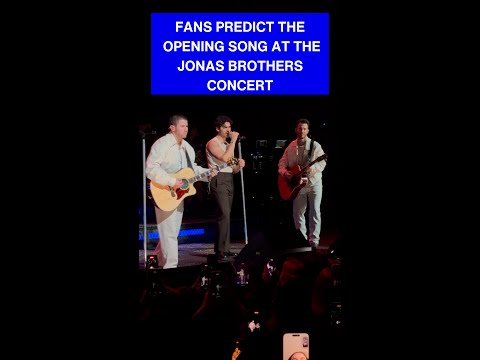 Jonas Brothers opening with a Camp Rock song? ✨ Iconic✨