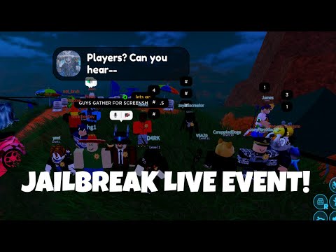 JAILBREAK LIVE EVENT + OTHER GAMES 🔴