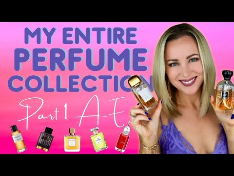 My ENTIRE Perfume Collection | Part 1 A-E | Fragrance Collection 2021