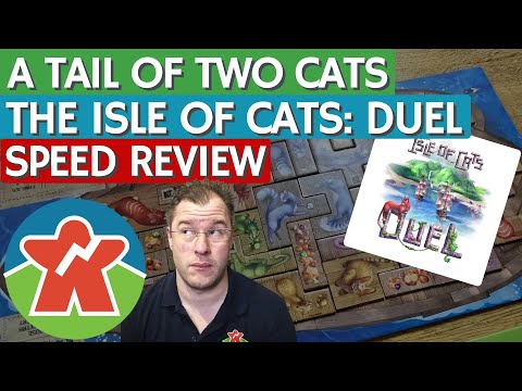 The Isle of Cats Duel - Board Game Review - A Tail Of Two Cats