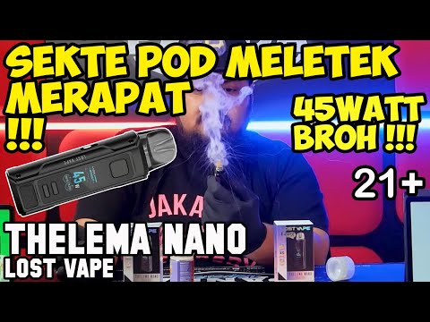 SEKTE POD MELETEK NIH | THELEMA NANO 45 Pod Kit by Lostvape