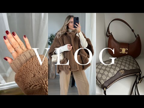 DESIGNER UNBOXING, MAKE UP ROUTINE, CHRISTMAS SHOPPING! VLOG | Freya Killin