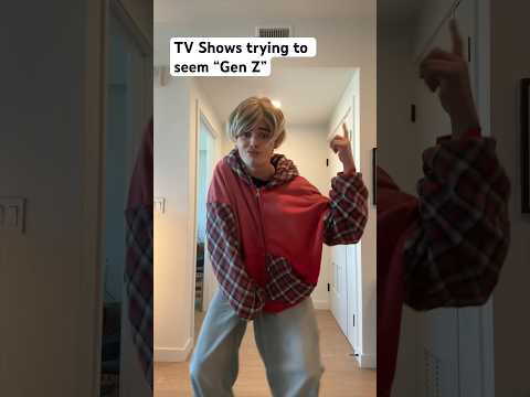 TV shows trying to seem Gen Z: #shorts