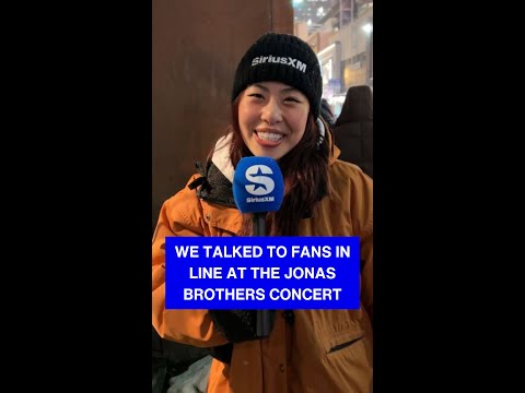 SiriusXM Chats With Fans In Line At The Jonas Brothers 20th Anniversary Toronto Concert