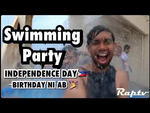 Independence Day at Birthday ni AB Swimming Party! | Seaman Vlog | Raptv