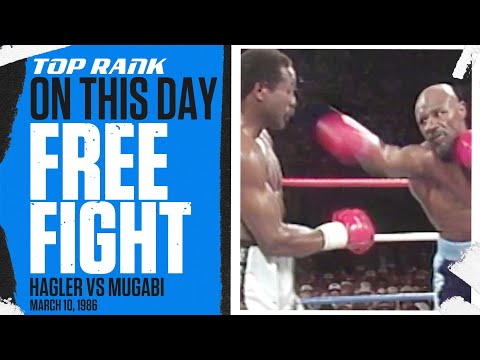 Marvin Hagler vs John Mugabi | MAR 10, 1986 | FREE FIGHT