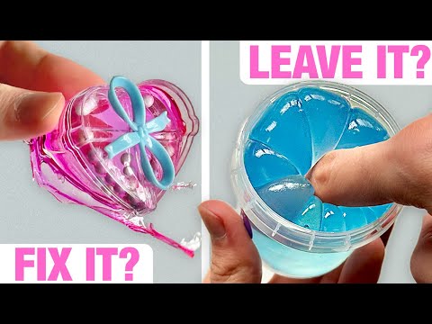 Fixing The Cheapest Slime I Could Find | Slime Makeovers