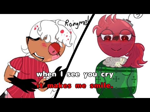 🎄 《when I see you cry, it makes me smile 》🍪 // dandys world animation meme // #rainymellie// OG [TW]