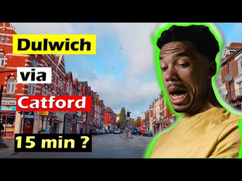 Dulwich via Catford and South Circular Road, London, UK