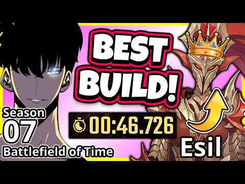 ESIL - BATTLEFIELD OF TIME BEST BUILD GUIDE! S7 [Solo Leveling: Arise]